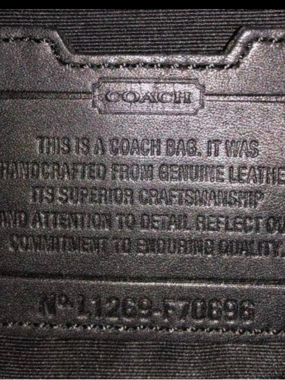 Price Drop! Coach Leather Black Messenger Crossbody Bag - Picture 3 of 6